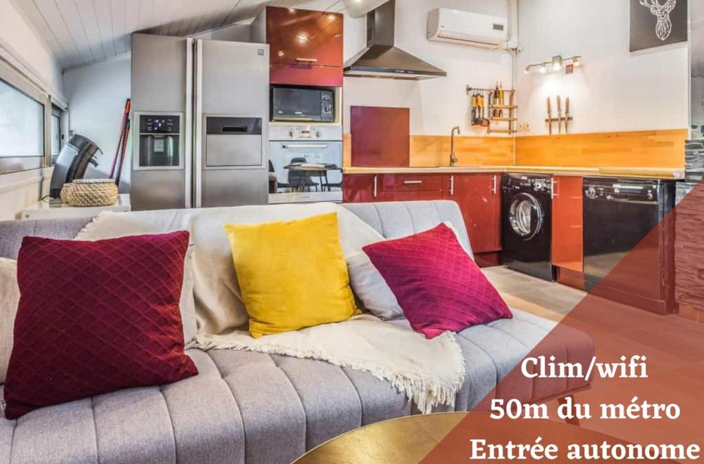 Patte d'Oie Apartment | ☆ L'appart d'oie ☆ 2 pièces ☆ 50m du métro ☆ fibre