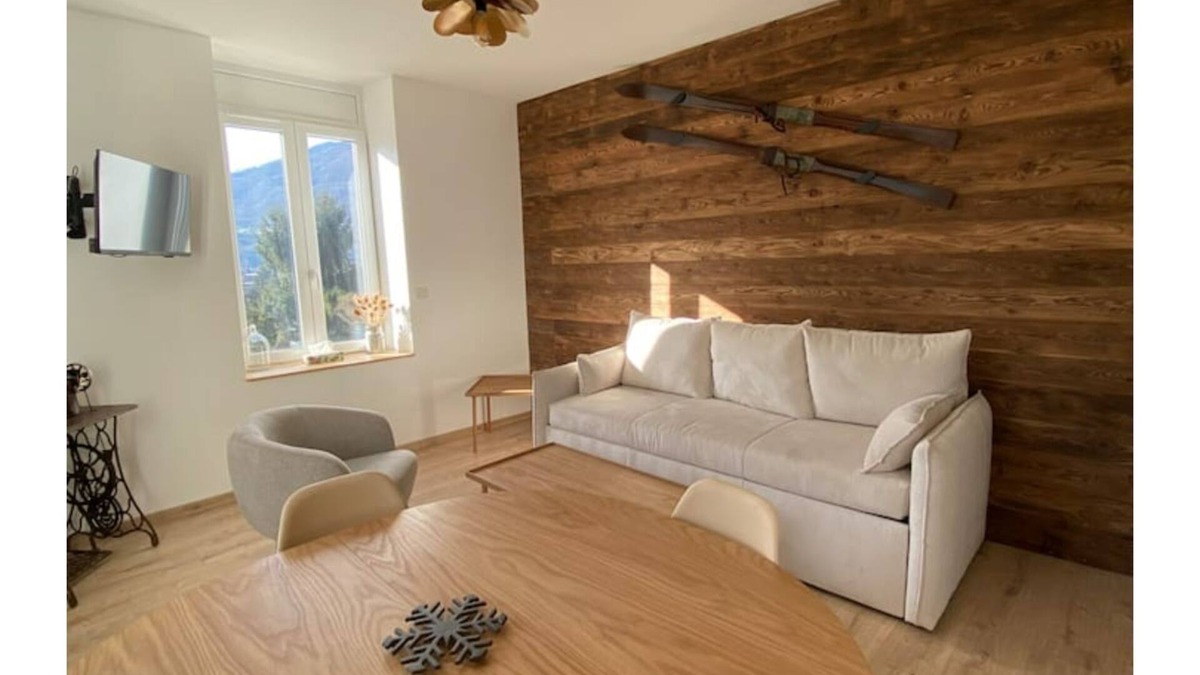 Saint-Avre Apartment | L'Augustine Saint-Avre, charming 45m² apartment with spa and mountain view