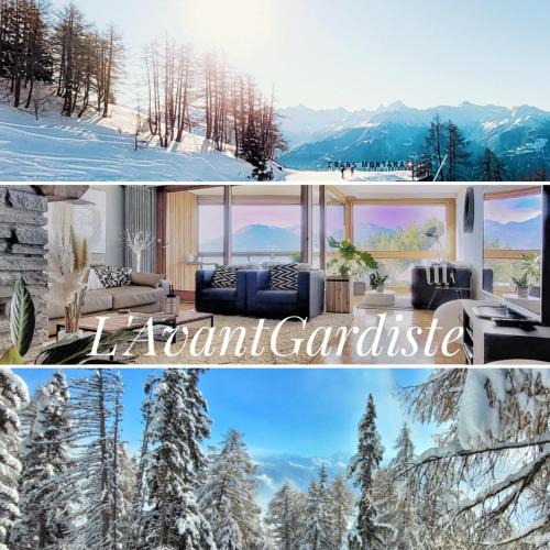 Randogne Apartment | L'AvantGardiste, Spacious 6 bedrooms duplex, panoramic view