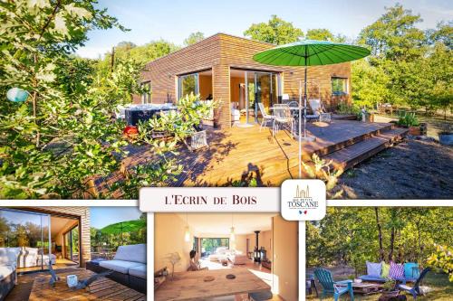 Cahuzac-sur-Vere House | L'Ecrin de Bois - Maison d'architecte avec Spa sur un grand terrain arboré