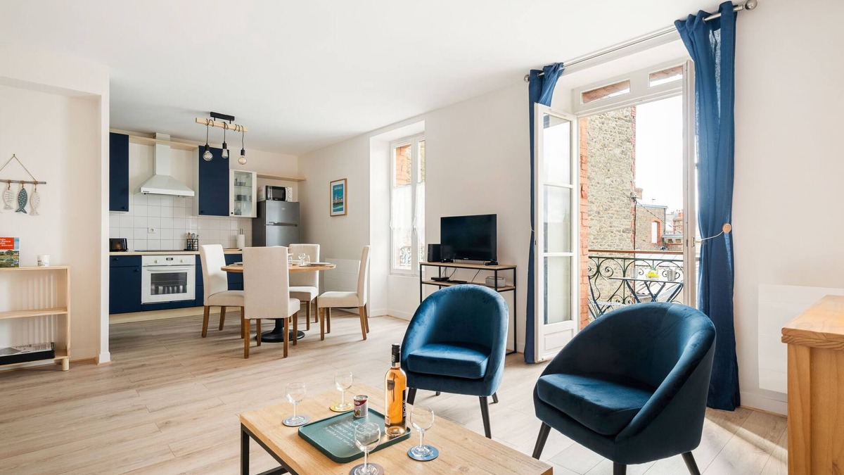 Dinard Apartment | L'Emerillon by Interhome
