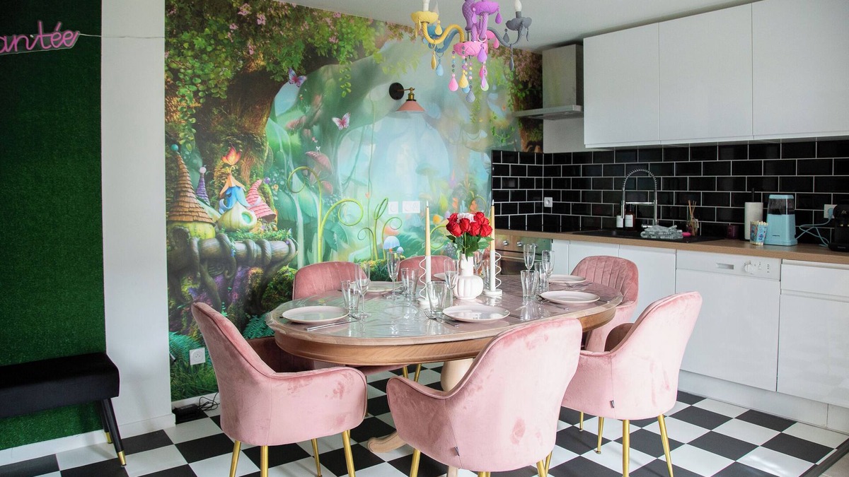 Crecy-la-Chapelle Apartment | L'enchantée, 6 pers, 15 min Disneyland Paris, Garden BBQ