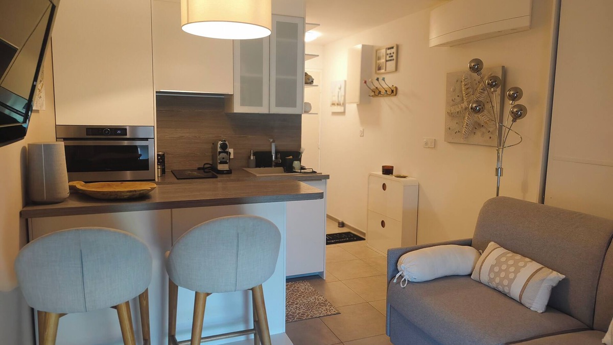 La Faviere Apartment | L'Escapade* Cosy Studio à Deux Pas de la Mer - La Favière