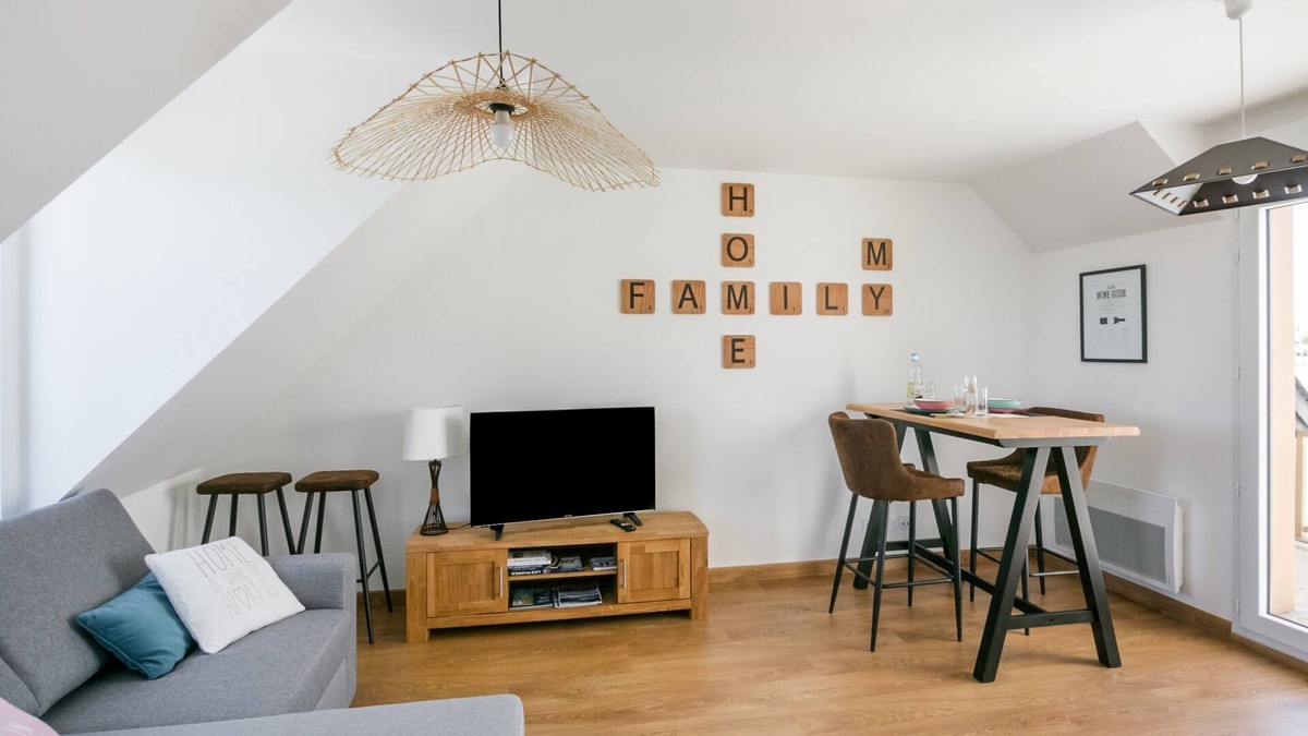 La Marne Apartment | L'Escapade Malouine - Appartement 2* lumineux avec balcon