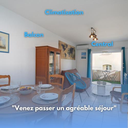 Port-Vendres Apartment | L'escapade, Port à 200m, climatisation et balcon