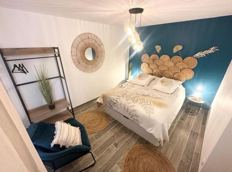 Moyen-Vernet Apartment | L'Evasion - Climatisé - Jardin - Plage - Jacuzzi