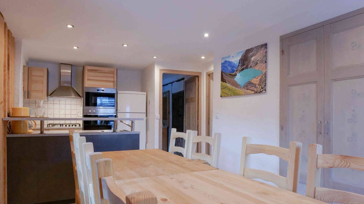 Vallouise-Pelvoux Apartment | L'Eychauda - Gîte 10 people