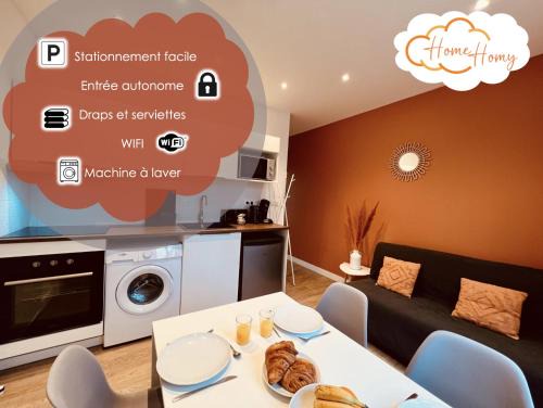 Carhaix-Plouguer Apartment | L'Oasis - Home Homy