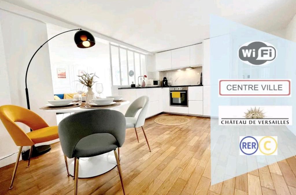 Saint-Louis Apartment | L'Orangerie Royale - À côté du Château de Versailles et proche gares PARIS