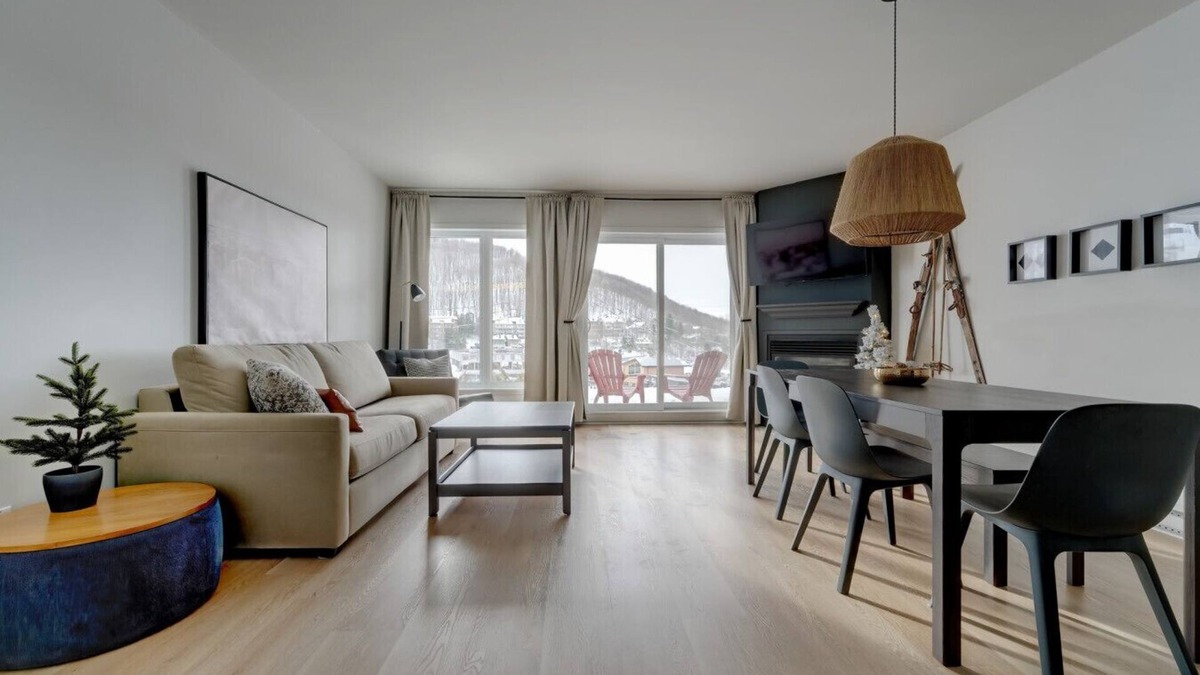 Bromont Condo | L103-Condo ski in ski out/vélo in vélo out
