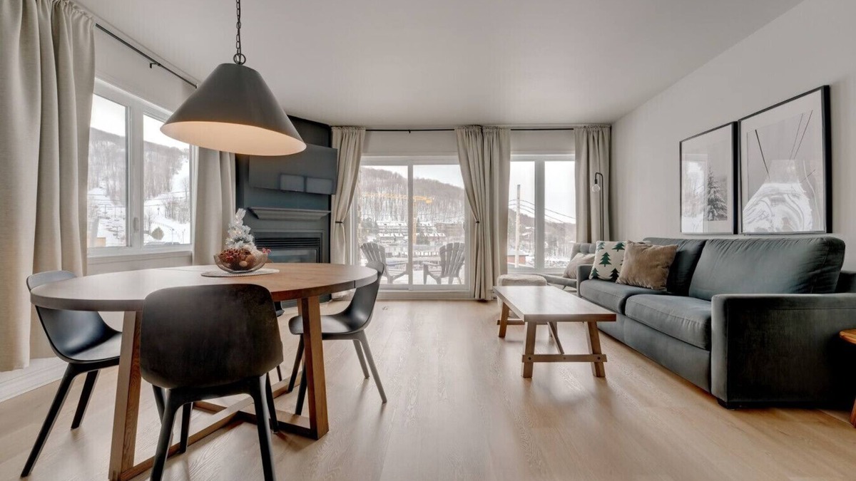 Bromont Condo | L104-Condo ski in ski out/vélo in vélo out