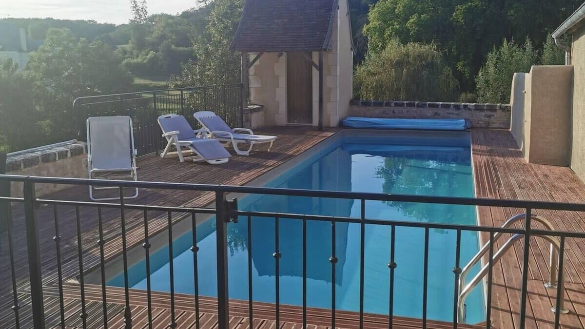 Rivarennes House | La Bastide des Chézeaux - Brenne