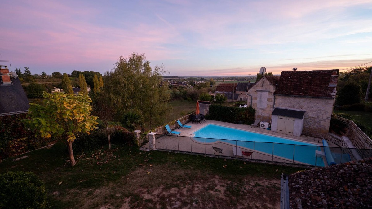 Avon-les-Roches House | La Belle Etoile-La Grange-House near Azay le Rideau - Large Grounds with Pool