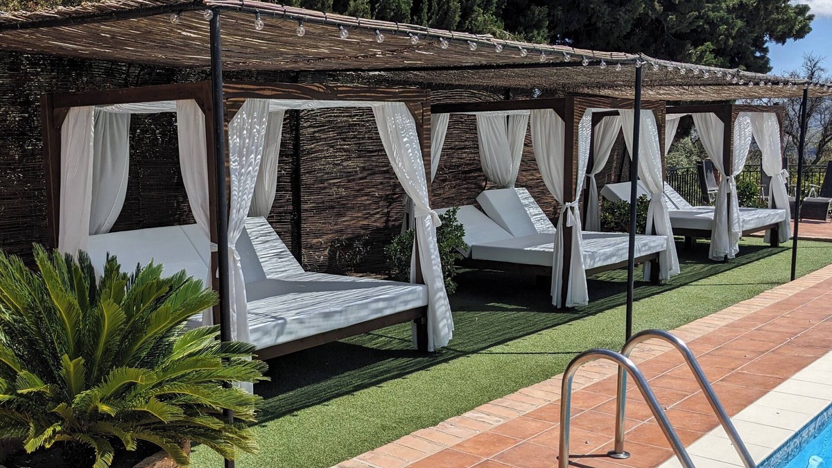 Murchas Apartment | La Cañota Suite King Room Adults Only, living room, bedroom, kitchen and bathroom