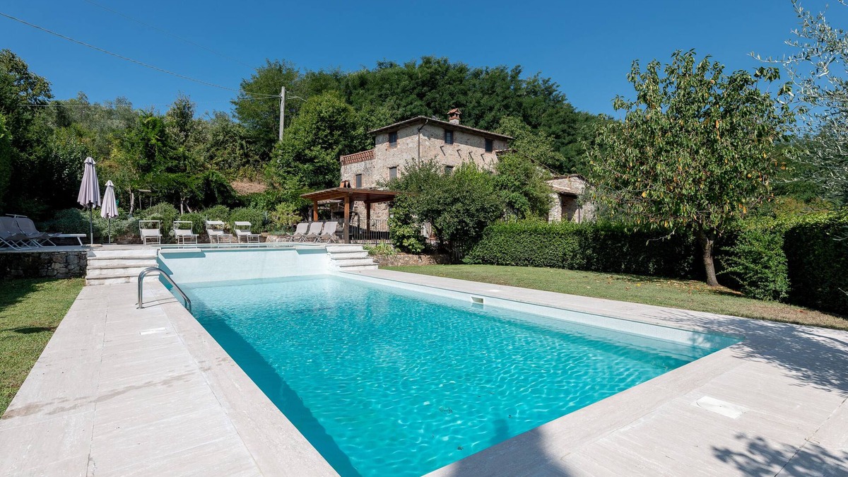 Pescaglia Other | La Camelia - stylish Tuscan farmhouse with cascading pool near Lucca