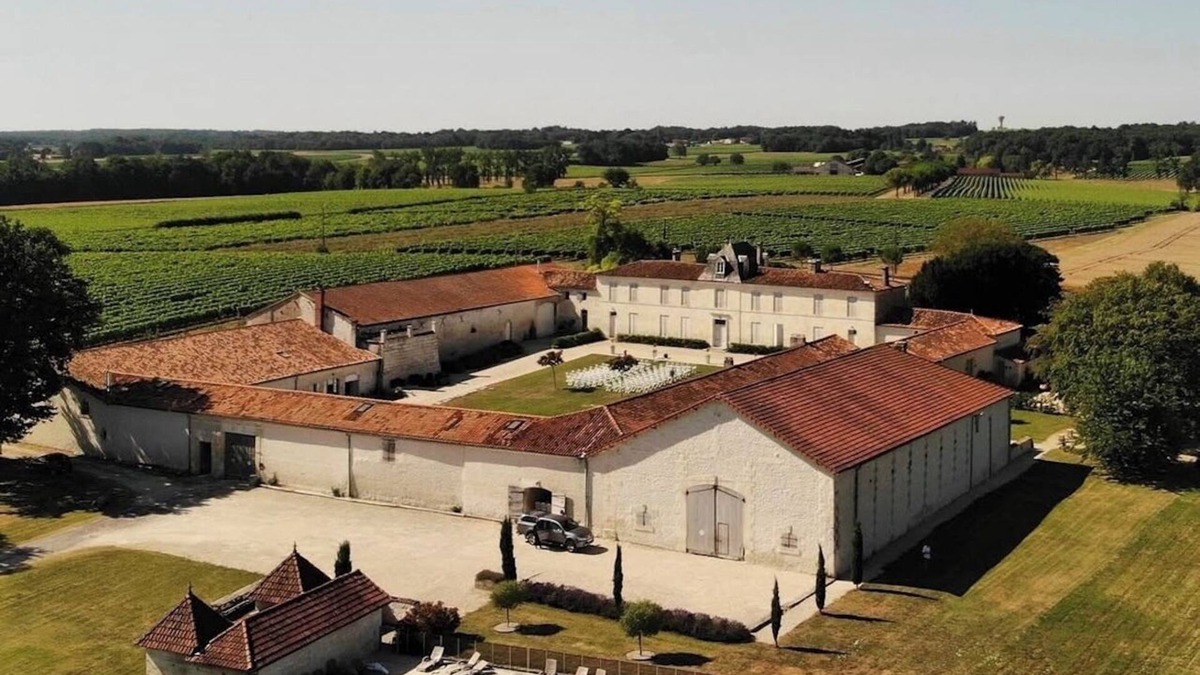 Reaux Apartment | La Cannonerie: Gîte in the heart of the Cognac vineyards with swimming pool.