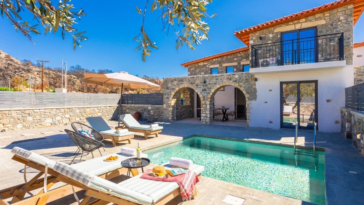Kiotari Villa | La Casa Di Pietre 1 - Three Bedroom Villa, Sleeps 6