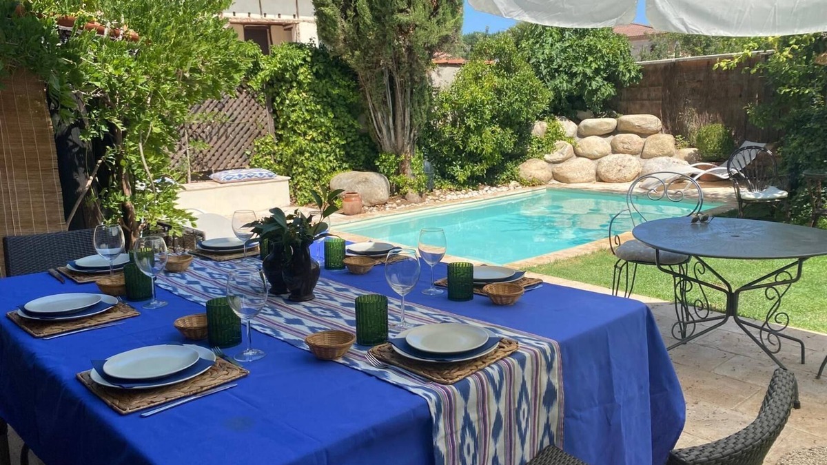 Puentedura House | La casita del Ciprés - Charming house p/7 with Pool and private garden