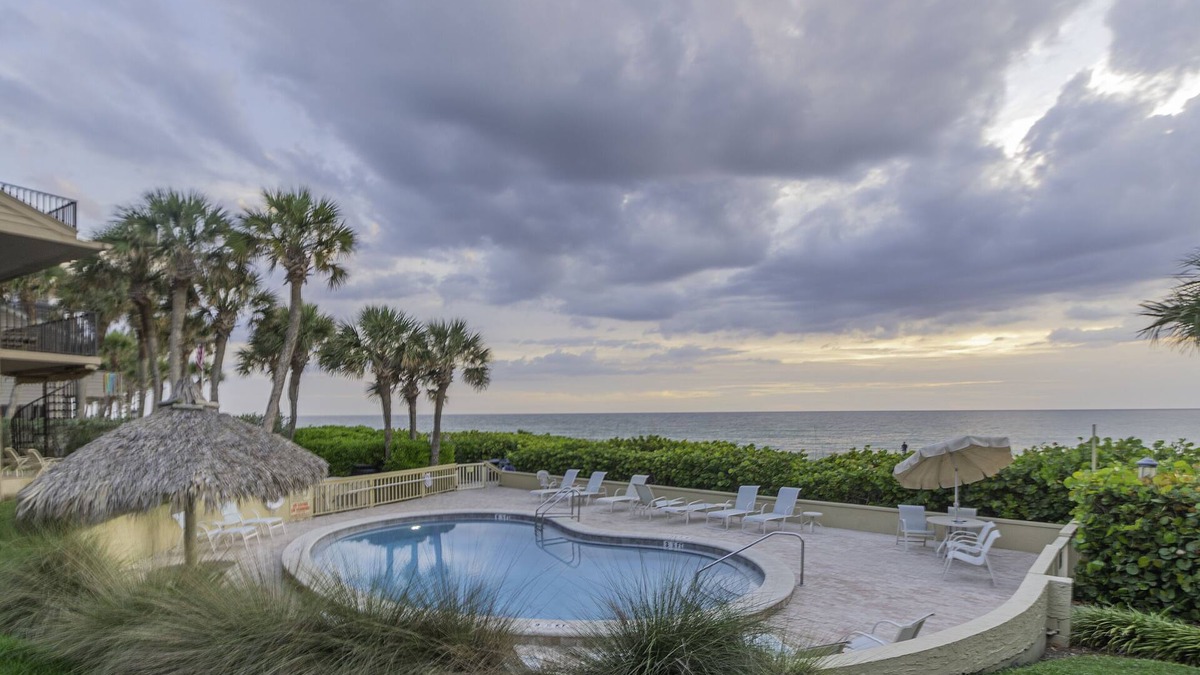 Belleair Beach Condo | La Concha 1 | Beachfront Vacation Rental with Pool