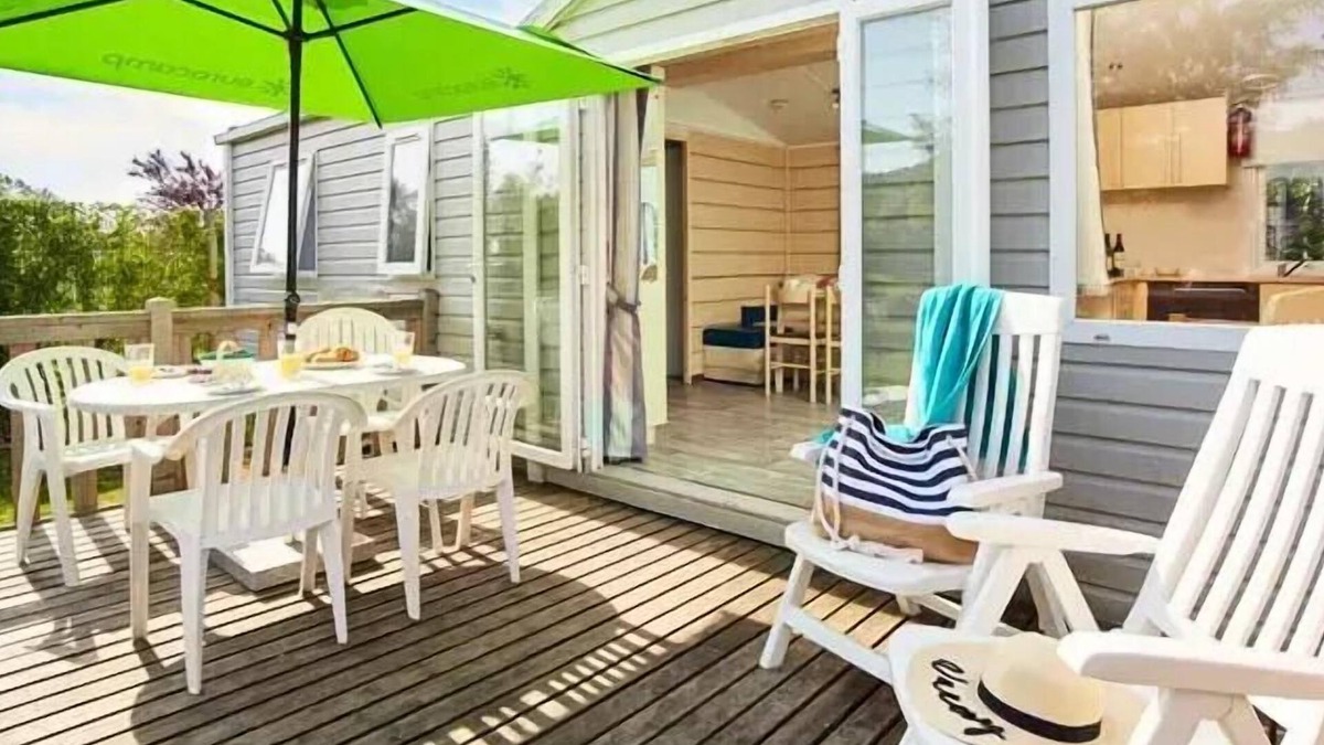 Berny Riviere House | La Croix du Vieux Pont campsite* - Mobile home Comfort XL 4 rooms 6 adults + 2 children