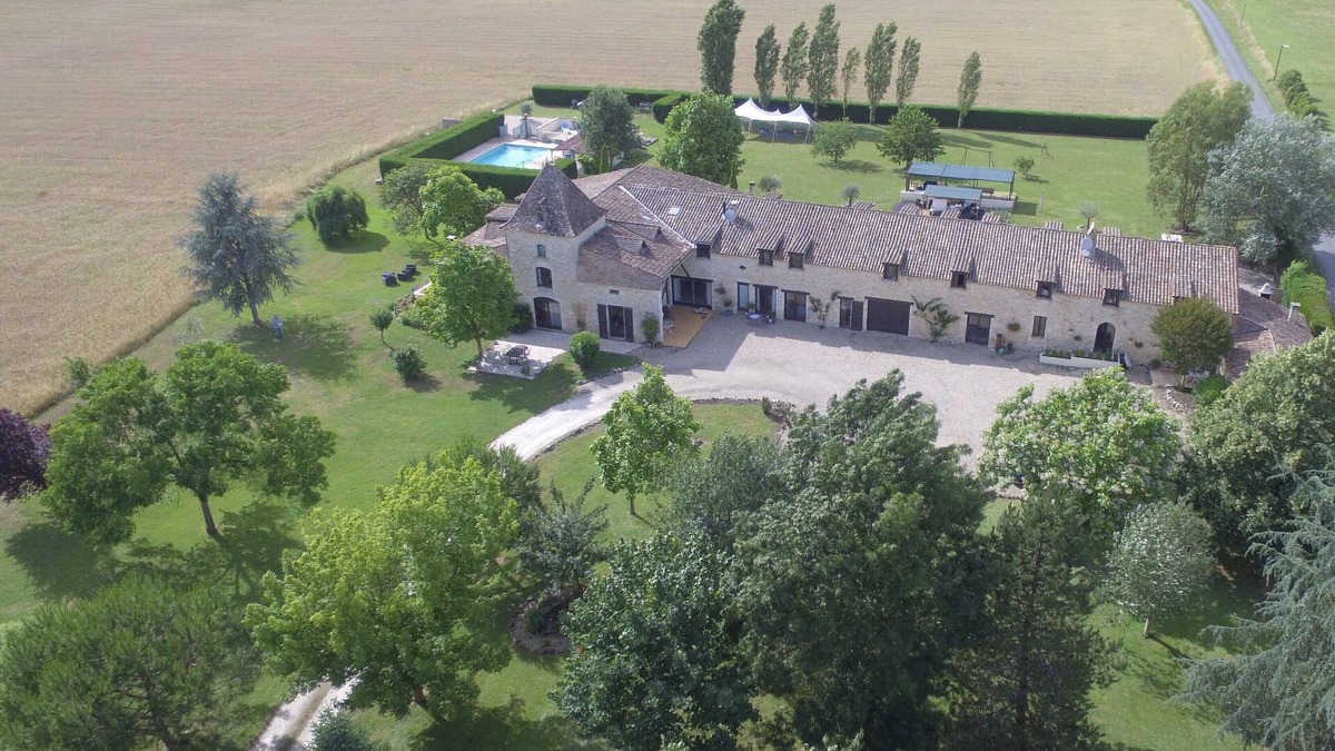 Sainte-Innocence Other | La Grande Maison 19th century farmhouse with shared heated pool sleeps up to 16