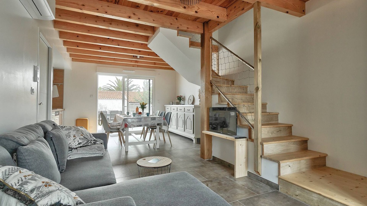 La Gueriniere Ski Chalet | La Guérinière - 650m from the beach - Garden