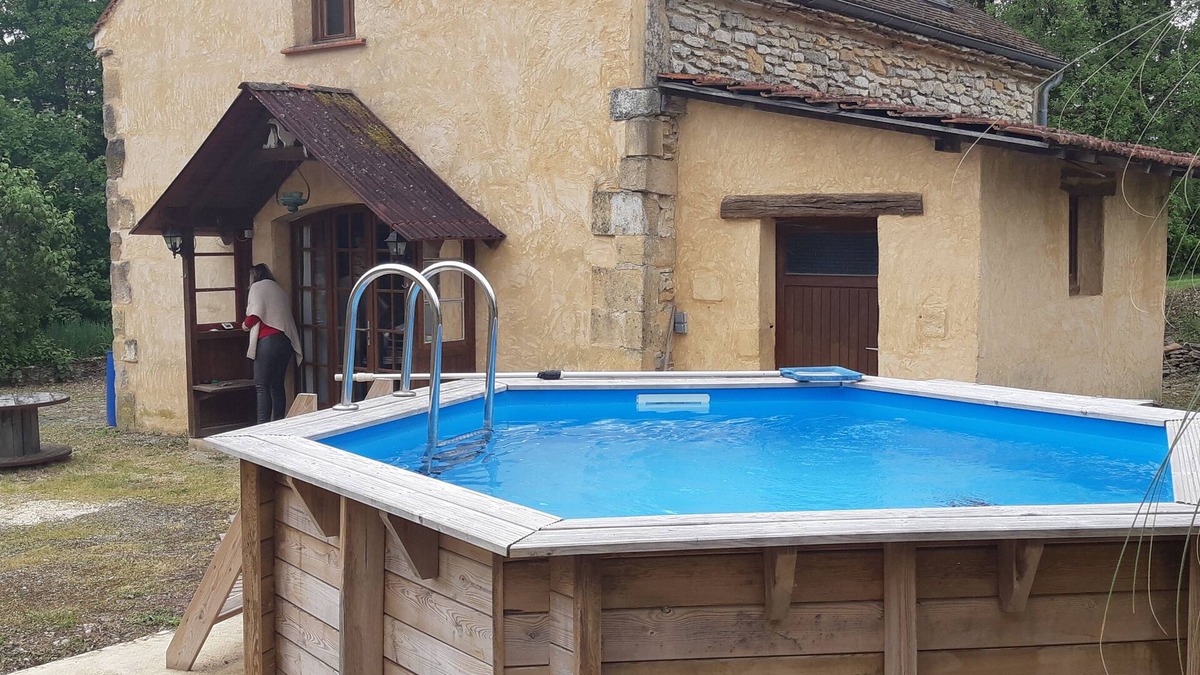 Saint-Andre-dAllas Cottage | La Jaquatte, 6 pers, private garden and pool, Fibre