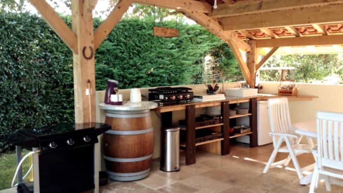 Galgon House | La Landaise family property, heated swimming pool