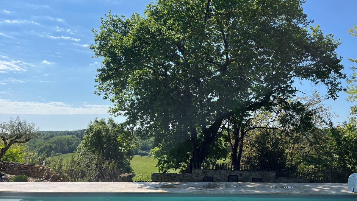 Ruch House | La Maison du Grand Chêne - View, Pool & Nature