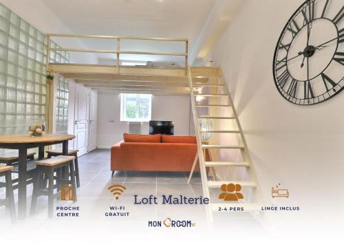 La Chapelle-Saint-Luc Apartment | La Malterie Loft in old factory - Mon Groom