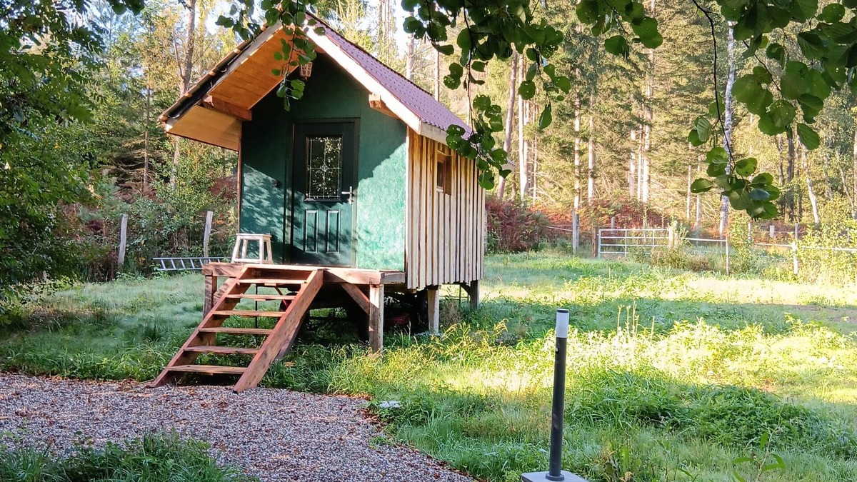 Reipertswiller Cabin | La Mardelle et sa Roulotte Attenante, Dans un Environnement Forestier