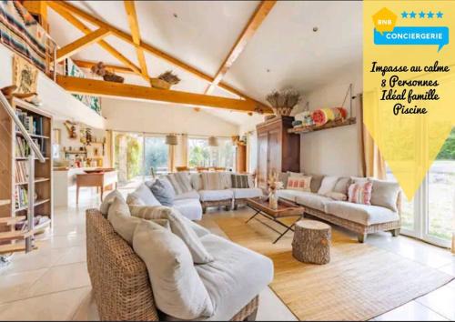 Moissac Apartment | La Quiétude, maison paisible avec piscine