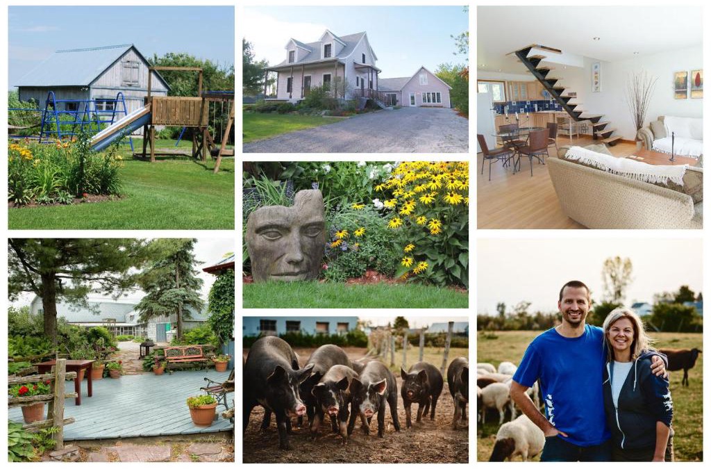 Saint-Valerien-de-Milton House | La Rabouillere, hébergements à la ferme