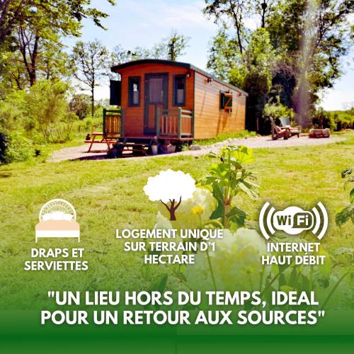 Antully Ski Chalet | La Roulotte des Clartés - Nature Calme Bien-être