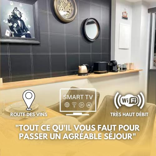 Kintzheim Apartment | ✧ La Suite ✧ studio de charme route des vins