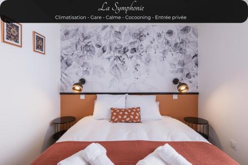 Montlucon Apartment | La Symphonie - Cosy - Climatisation - Proche Gare