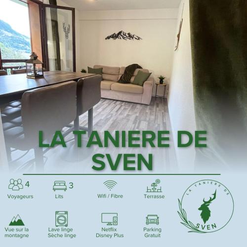 Saint-Nicolas-la-Chapelle Apartment | La Tanière de Sven - Vue Montagne