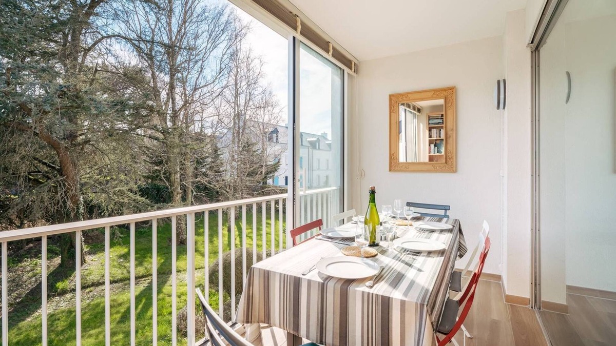 La Trinite-sur-Mer Apartment | La Trinité/Mer - 3-room apartment - 70m²-Port view