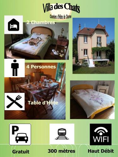Andresy Bed & Breakfast | la villa des chats