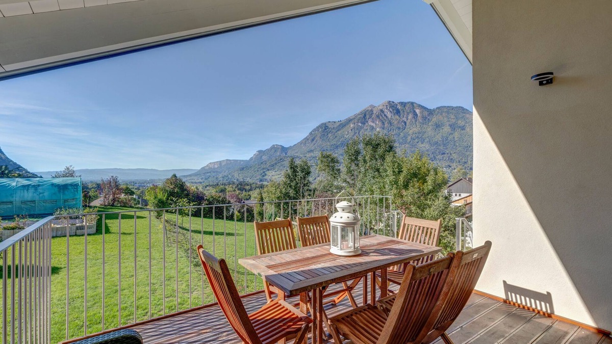 Vougy Apartment | La Vougerotte - Terrasse Vue Montagnes