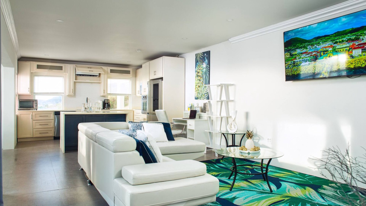 Basseterre Apartment | La Vue de Basseterre - Luxurious, private, one bedroom apartment in Bird Rock