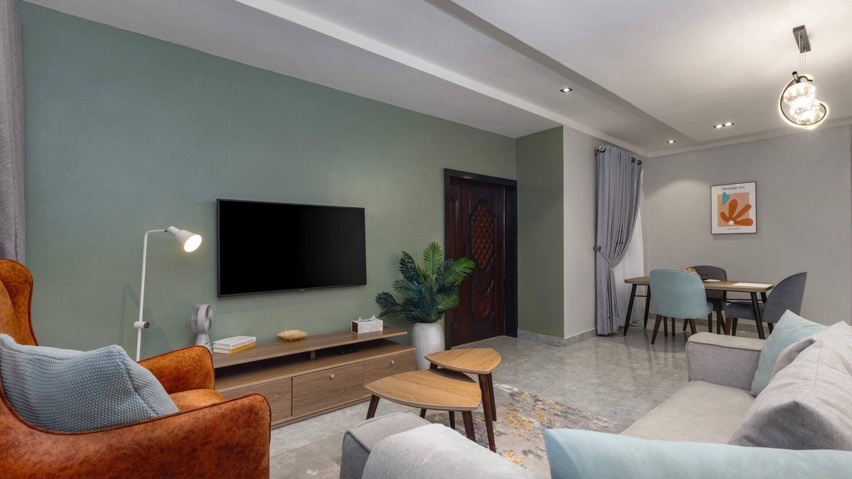 Wuse 2 Apartment | Lafeya Oasis- cozy bohemian style residence in the heart of wuse 2
