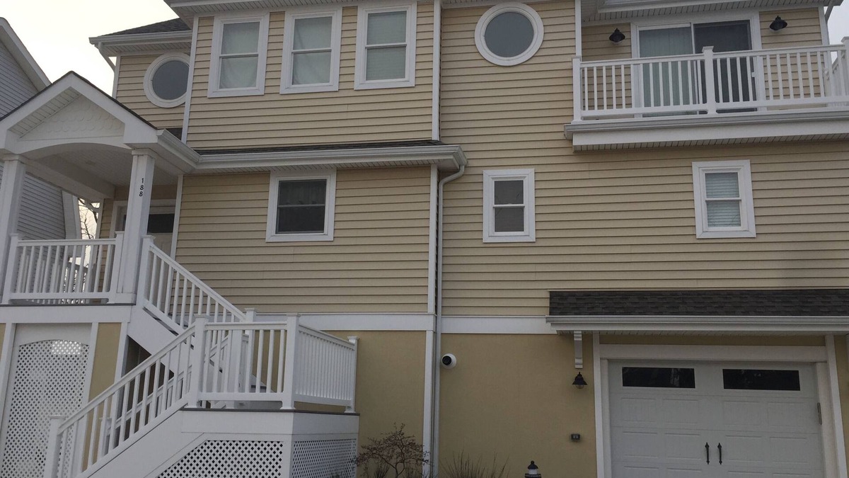 Beach Haven West House | Lagoon Front - Large dock for boating, swimming, fishing and crabbing .
