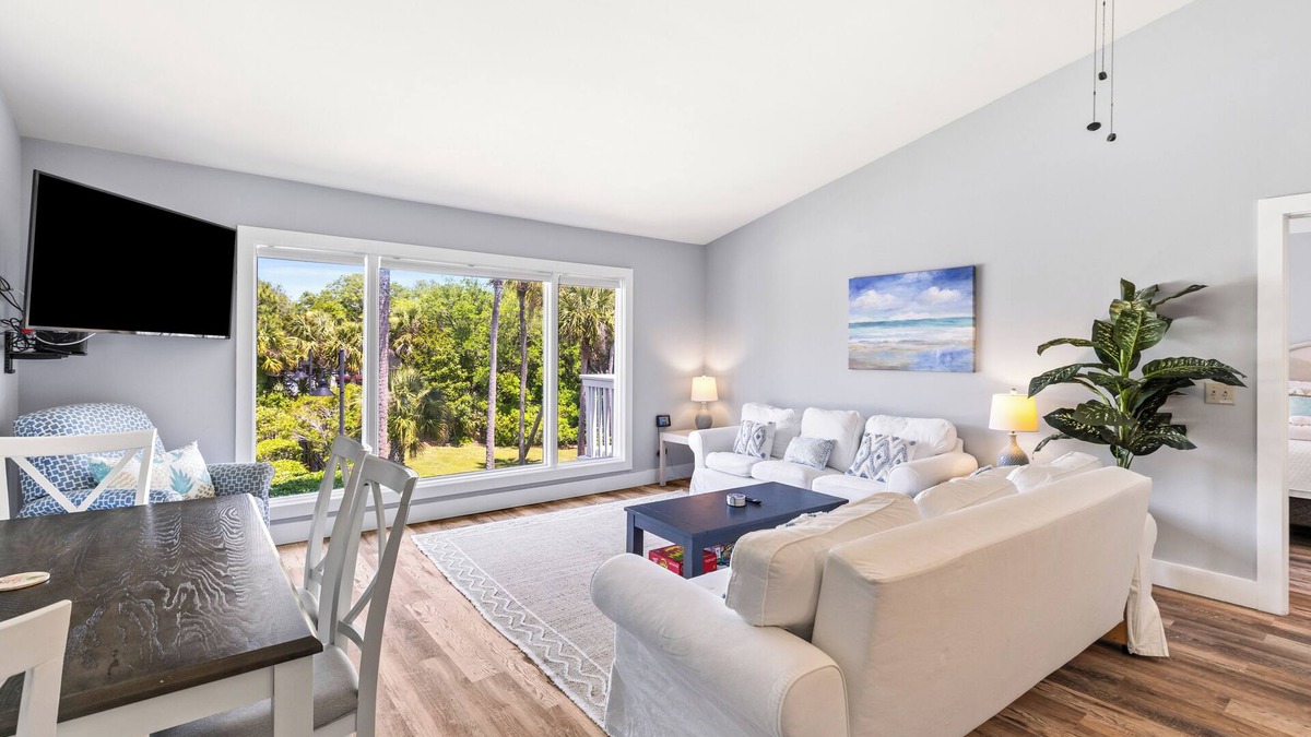 Isle of Palms Villa | Lagoon Villa 6 - 5 Min Walk to Beach! Top Floor!