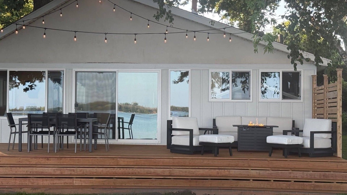 Rockville Cabin | Laid-Back Lake Getaway- Amazing Views, Private Beach&Dock, Chill Deck, 2BR, 1BA