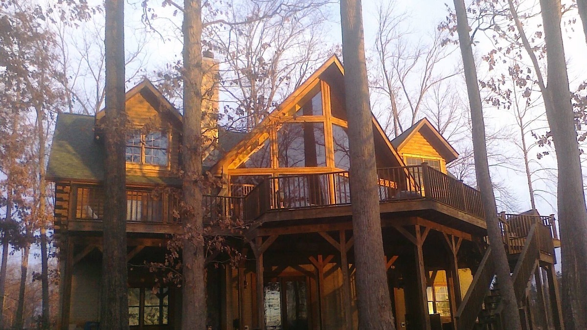 Bumpass Cabin | Lake Anna log cabin
