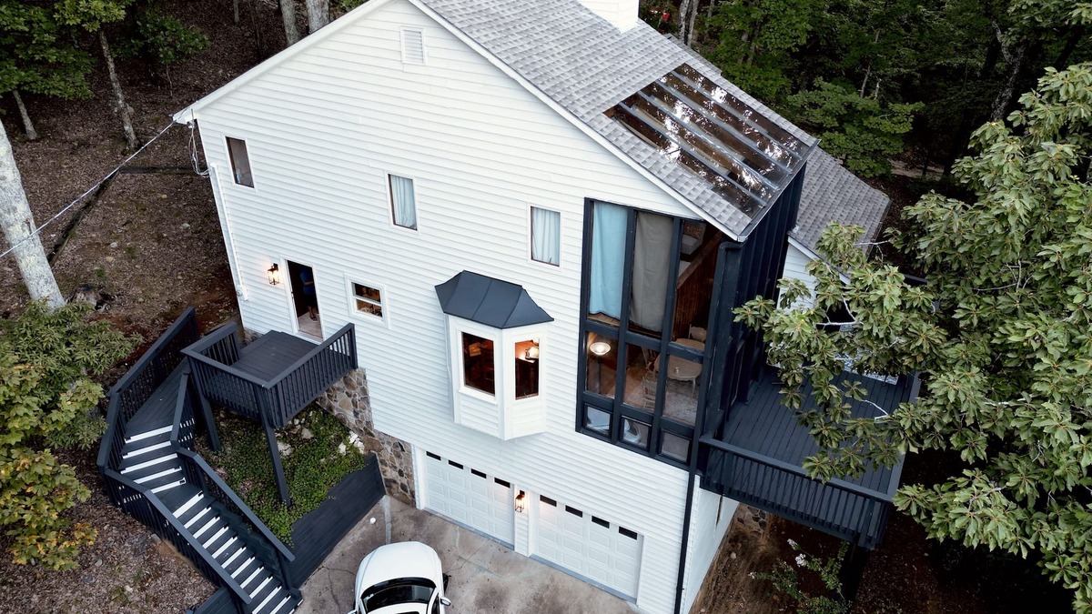 Waleska Cabin | Lake Arrowhead GA Modern Rustic Private Mountain Cabin Chalet Home