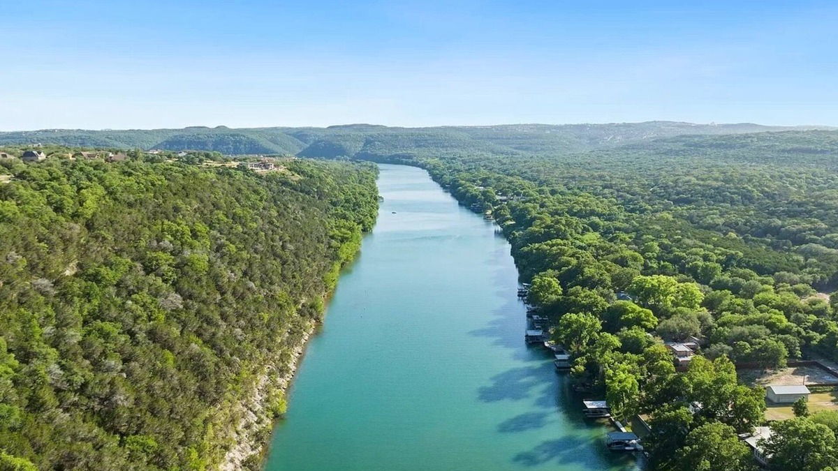 Austin House | Lake Austin Modern Luxury 200 Feet of Private Lakefront with 2 Docks