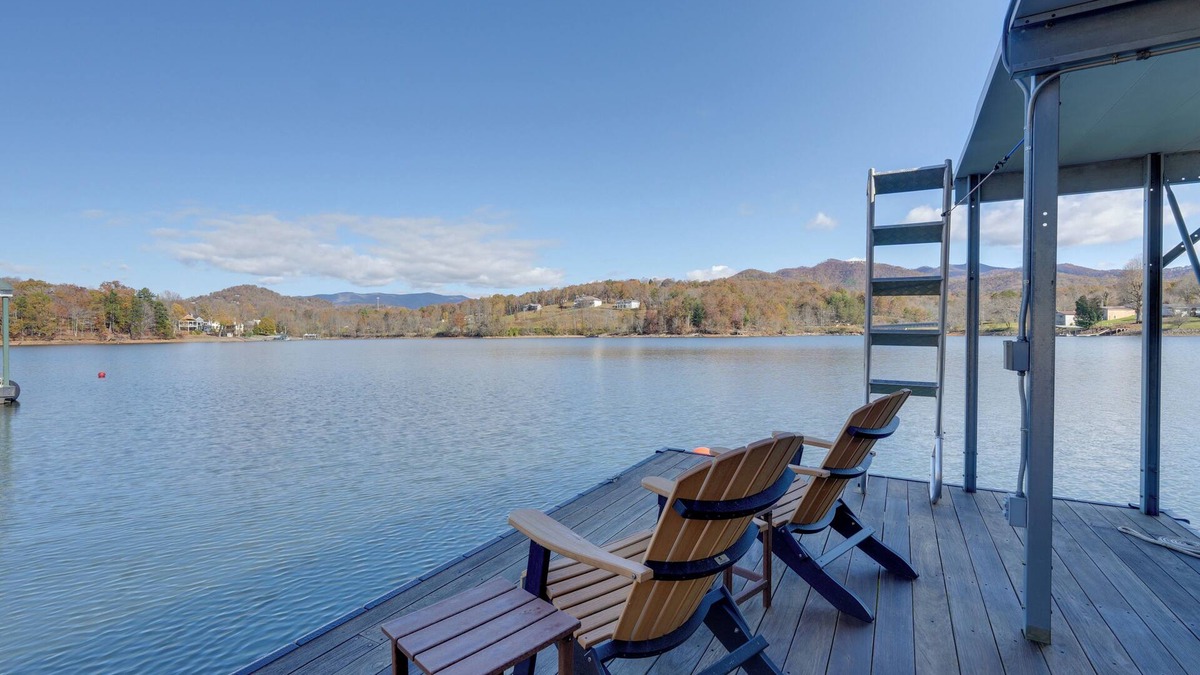 Hayesville Apartment | Lake Chatuge Apt w/Boat Dock in Hayesville!