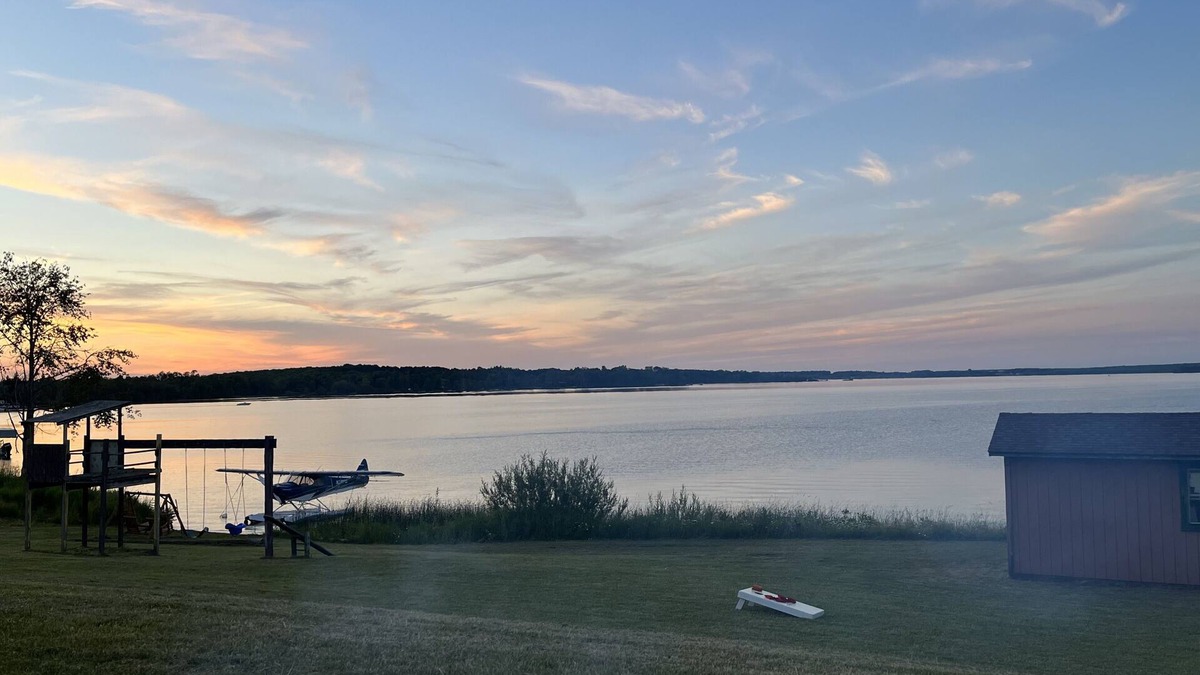 Germfask Cabin | Lake Facing 2 bedroom Cabin near amazing UP destinations Big Manistique Lake